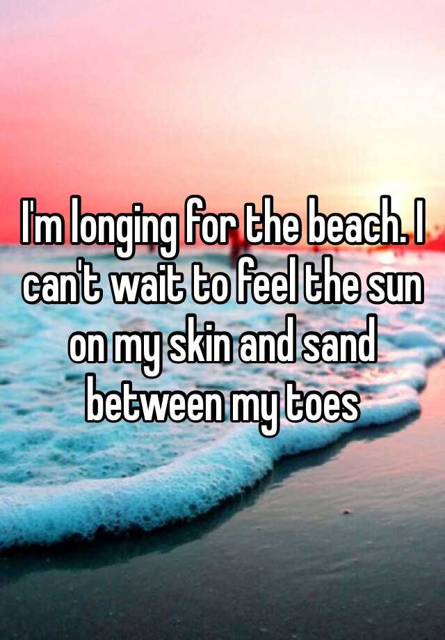 Beach Longing